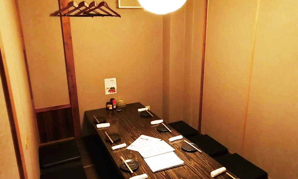 完全個室は全7部屋