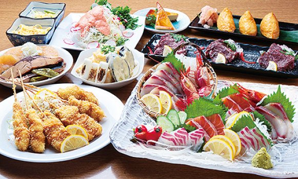 なべナシ￥3,500コース￥3,500（飲み放題2時間込）