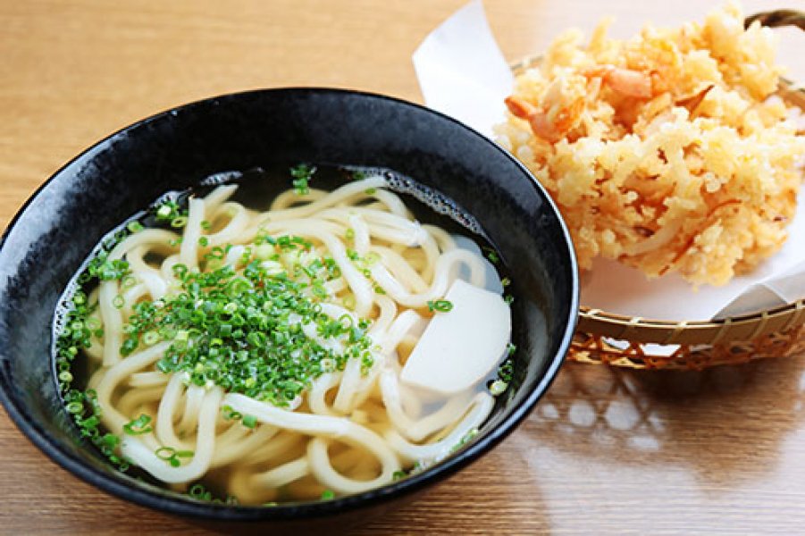 かき揚げうどん