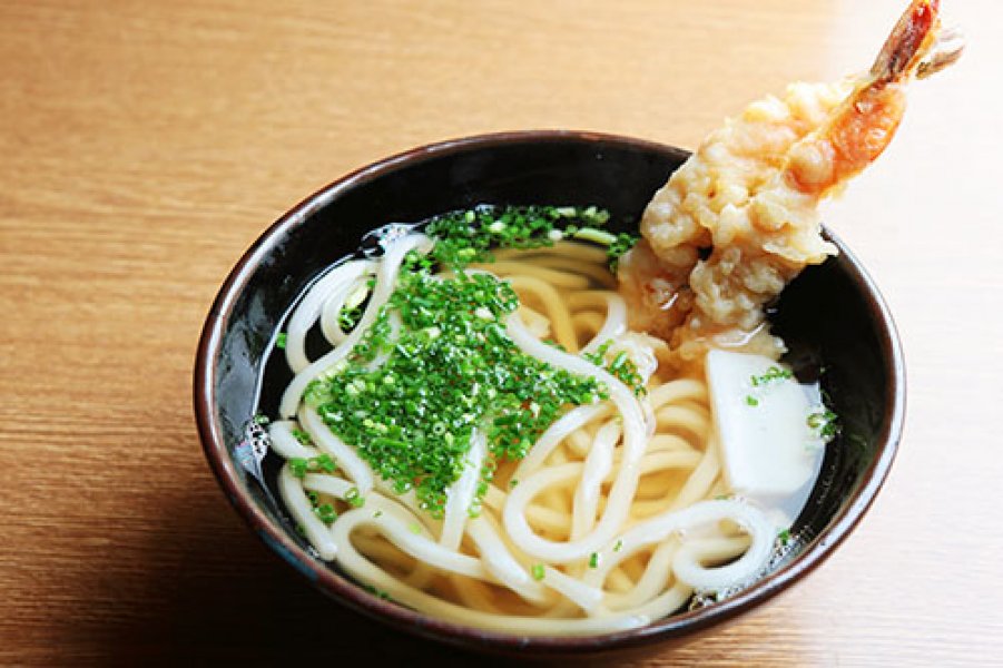 海老天うどん
