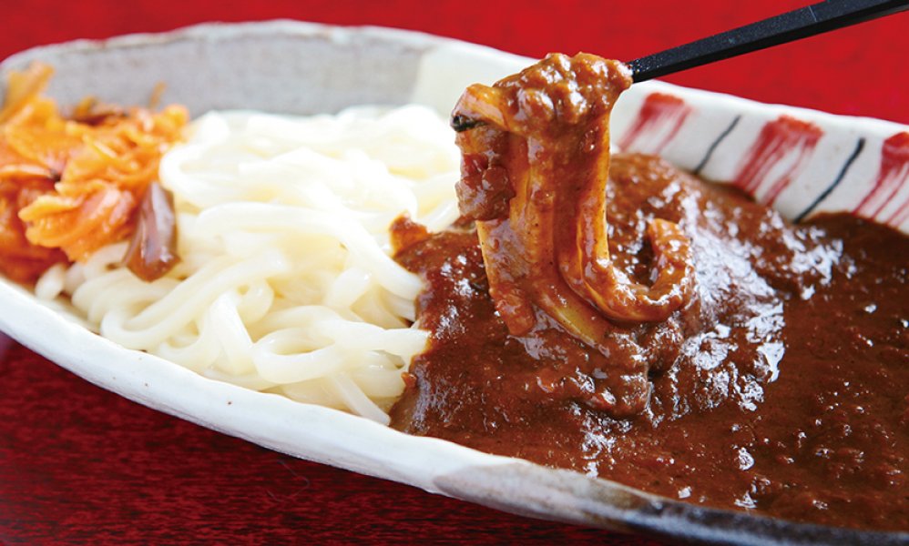 新登場！かれーうどん  " 香麺（こうめん）" ¥500も是非！