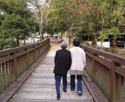 １１月　千石公園へ紅葉を見に・・・