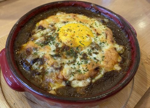 当店一番人気！『焼きカレー』