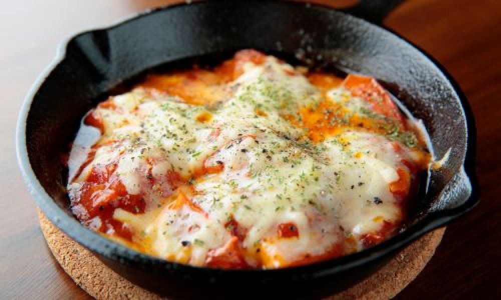 新メニュー！トマトのチーズ焼き