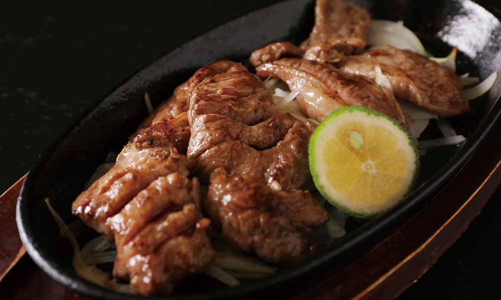 仙台直送！牛タンの鉄板焼き
