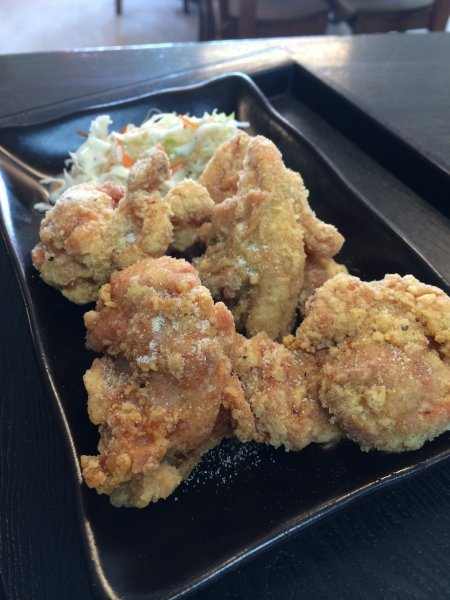 うどん出汁に漬け込んだジューシーからあげ
