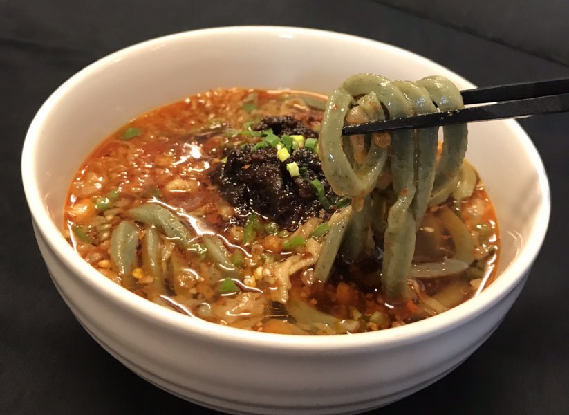 過去の月替り『激辛うどん』