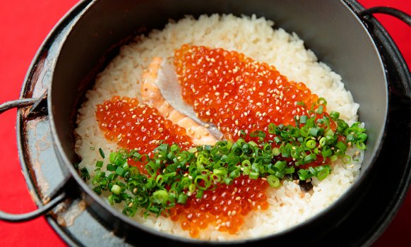 鮭とイクラの腹子飯