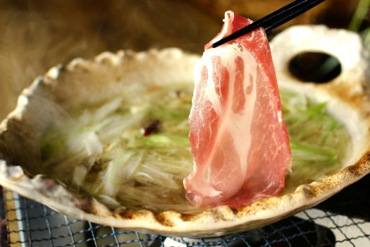 イベリコ豚のしゃぶしゃぶ