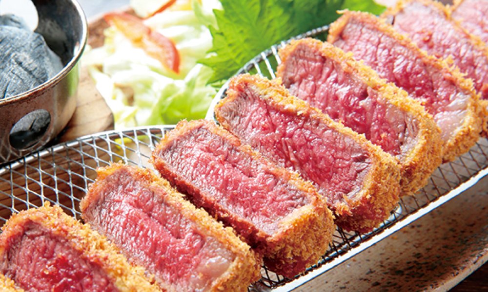 ランチ限定 熟成牛カツ膳（事前予約がオススメ）