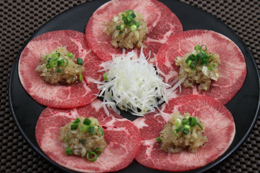 もはや名物！一番人気ネギタン焼き。