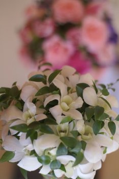 生花で作るブーケたち。　嫁ぐ日のために