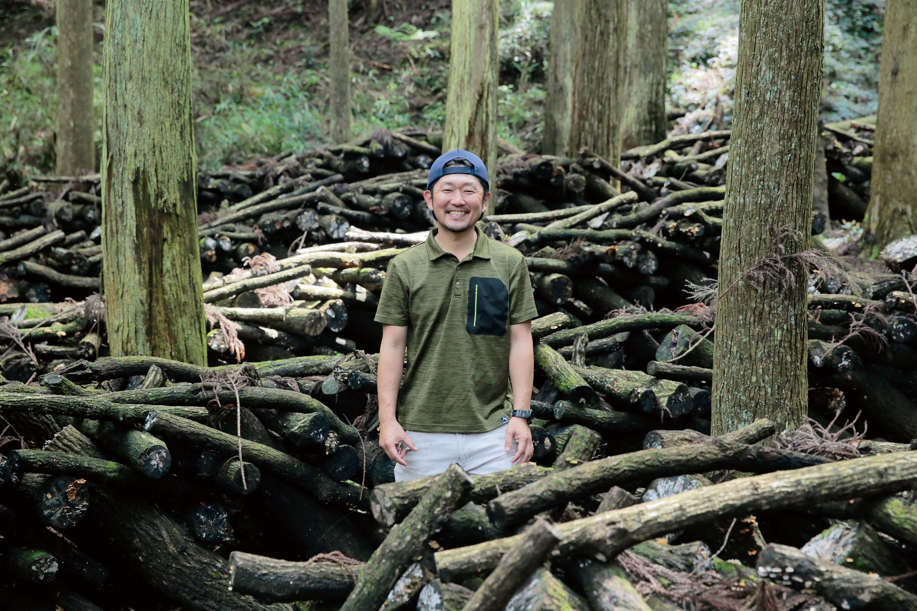 山と木から育てる、百年以上続く「藤川椎茸園」。5代目が見据える